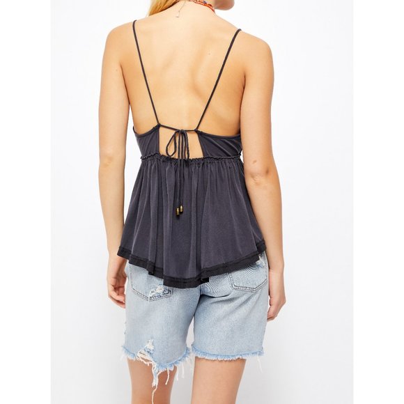 NWT Free People Sundrop Tank / Black - Picture 4 of 5